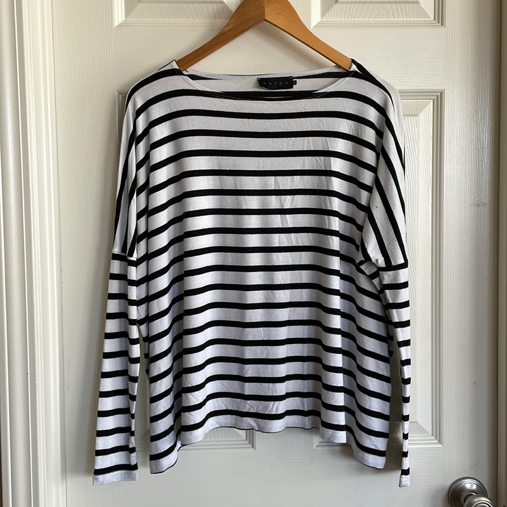 Striped Maternity Top